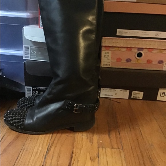 louboutin riding boots